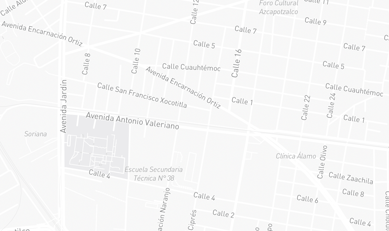 Mapa de ubicación: Departamento en renta Col Del Gas Azcapotzalco | 2 Habitaciones y amenidades, Del Gas, Azcapotzalco, Ciudad de México