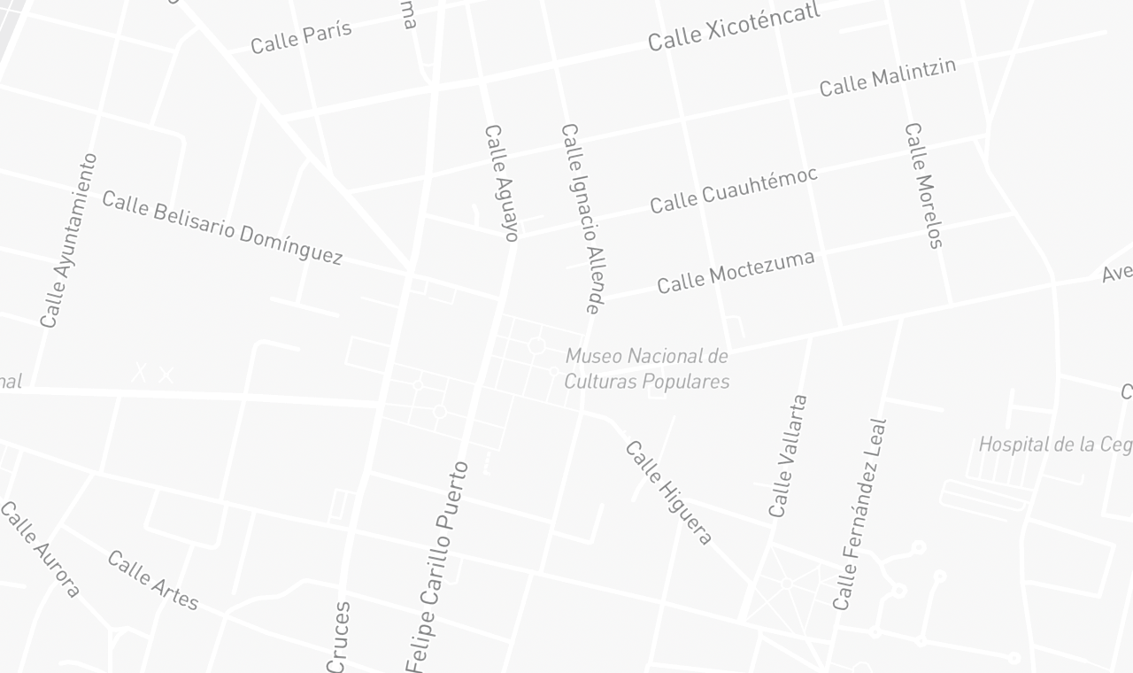 Mapa de ubicación: Terreno en Coyoacán, CDMX, Villa Coyoacán, Coyoacán, Ciudad de México