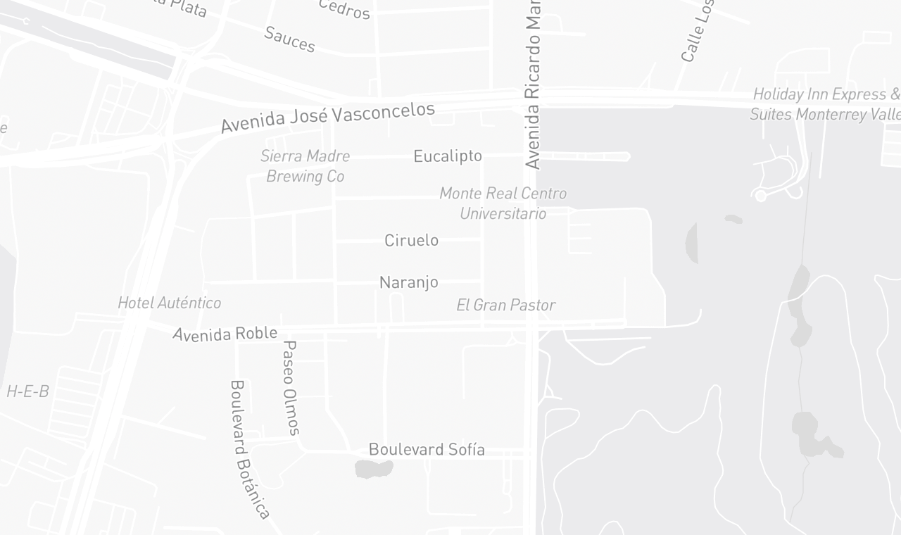 Mapa de ubicación: Local comercial en Del Valle, MTY, Valle Del Campestre, San Pedro Garza García, Nuevo León