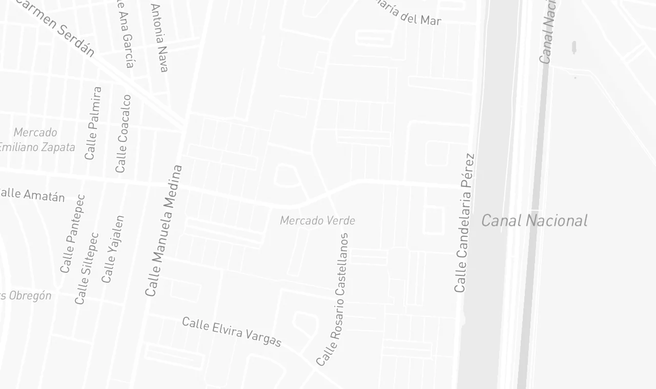 Mapa de ubicación: Departamento en Venta en Ctm Culhuacán VIII, Coyoacán | 72 m² en Planta Baja con Patio Privado, Culhuacán CTM Sección VIII, Coyoacán, Ciudad de México