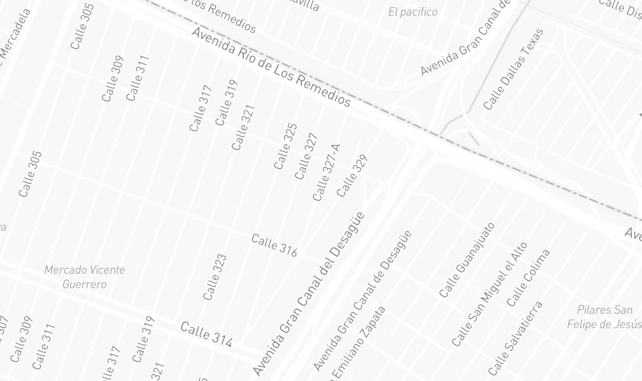 Mapa de ubicación: Terreno en Venta de 200 m² y Uso Mixto | Nueva Atzacoalco, Nueva Atzacoalco, Gustavo A. Madero, Ciudad de México