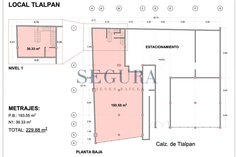 Local Comercial en Renta Sobre Calzada de Tlalpan, Coyoacán | 229.88 m² Cerca de Huipulco