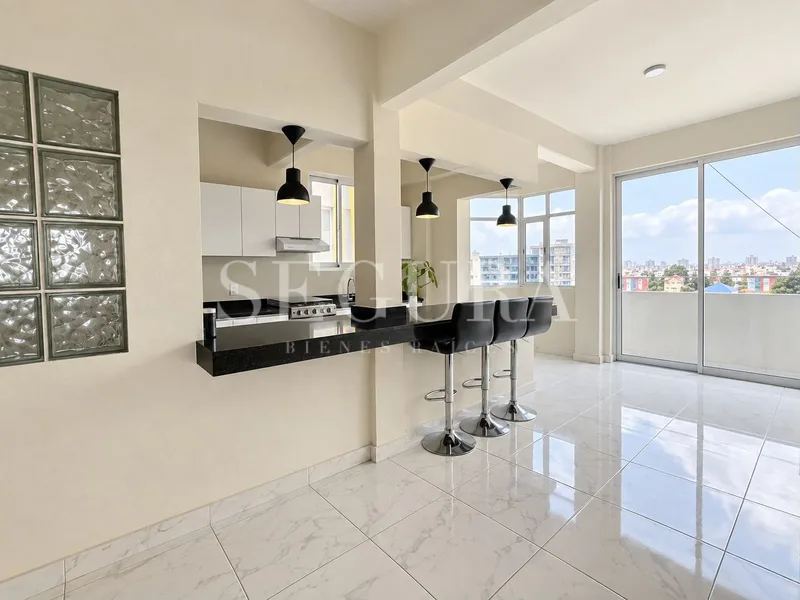 Departamento en Venta en Santa María La Ribera | 104 m², 2 Recámaras y Estudio, con Balcones