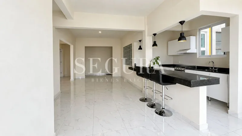 Departamento en Venta en Santa María La Ribera | 104 m², 2 Recámaras y Estudio, con Balcones